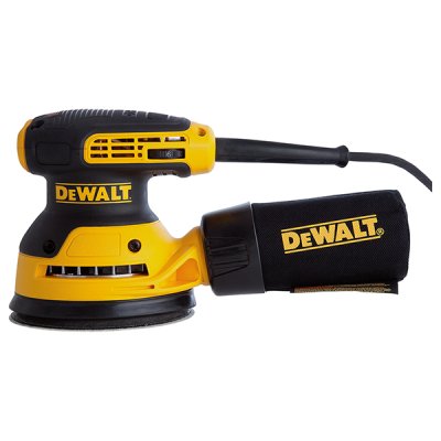 เครื่องขัดกระดาษทรายแบบกลม DEWALT 125 MM. 280W รุ่น DWE6423-B1