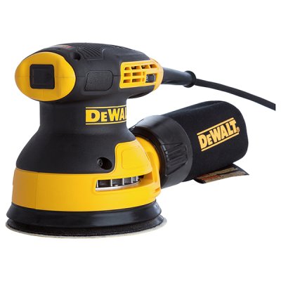 เครื่องขัดกระดาษทรายแบบกลม DEWALT 125 MM. 280W รุ่น DWE6423-B1