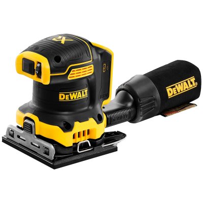 เครื่องขัดกระดาษทรายไร้สาย ไร้แปรงถ่าน ขนาด DEWALT 1/4″ 18V (ตัวเปล่า) รุ่น DCW200N-XJ