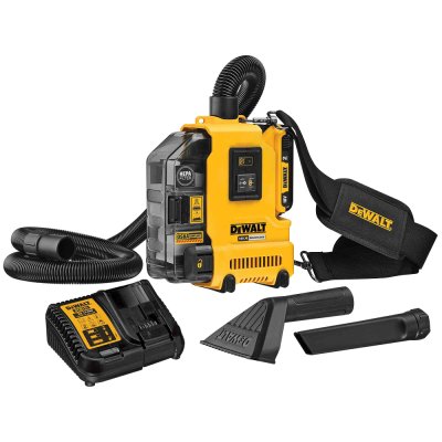 เครื่องดูดฝุ่นไร้สาย DEWALT 18V สะพายข้าง (ตัวเปล่า) รุ่น DWH161N-XJ