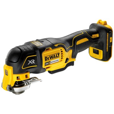 เครื่องมืออเนกประสงค์มัลติทูลไร้สาย ไร้แปรงถ่าน DEWALT 18V (ตัวเปล่า) พร้อมอุปกรณ์และกล่อง T-STAK รุ่น DCS356NT-XJ