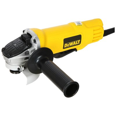 เครื่องเจียร DEWALT 100 MM. 850W. สวิตช์บีบ เซฟตี้ รุ่น DWE8200PL-B1