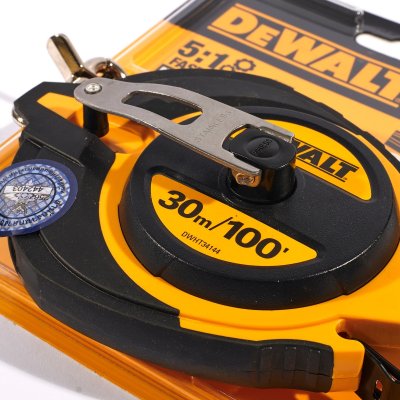 เทปวัดสายโลหะ DEWALT ขนาด 30 เมตร รุ่น DWHT0-34144-30