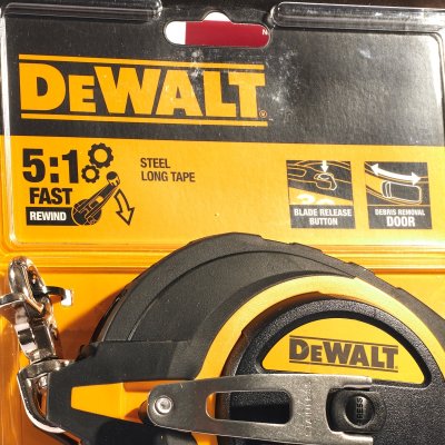 เทปวัดสายโลหะ DEWALT ขนาด 30 เมตร รุ่น DWHT0-34144-30
