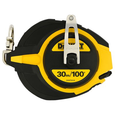 เทปวัดโลหะ ขนาด DEWALT 30 เมตร รุ่น DWHT0-34144