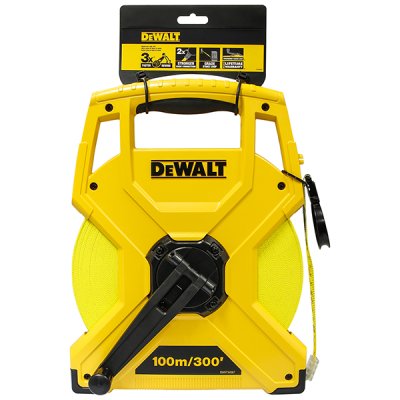 เทปวัดไฟเบอร์กลาส DEWALT 100 เมตร DWHT34067