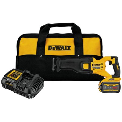 เลื่อยชักไร้สาย ไร้แปรงถ่าน DEWALT 60V Max รุ่น DCS389X2-KR