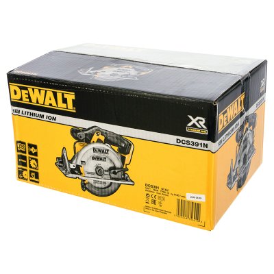 เลื่อยวงเดือน DEWALT 165 มม.ไร้สาย 18V – เครื่องเปล่า รุ่น DCS391N-KR