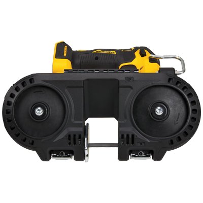 เลื่อยสายพานมือเดียวไร้สายไร้แปรงถ่าน DEWALT 18V(20V MAX) พร้อมกล่อง TSTAK (ตัวเปล่า) รุ่น DCS377NT-XJ