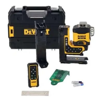 เลเซอร์วัดระดับ 3 เส้น 360 องศา รีโมท DEWALT รุ่น DCLE34035B-XJ