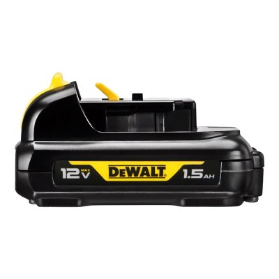 แบตเตอรี่ DEWALT Lithium-Ion 12V Max 1.5Ah รุ่น DCB123-B1