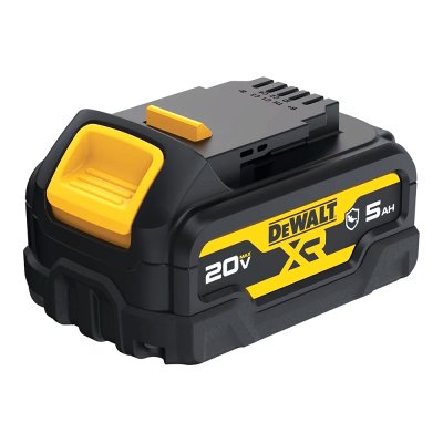 แบตเตอรี่ DEWALT Lithium-Ion 20V Max 5.0Ah (มีเคสยาง) รุ่น DCB184G-B1