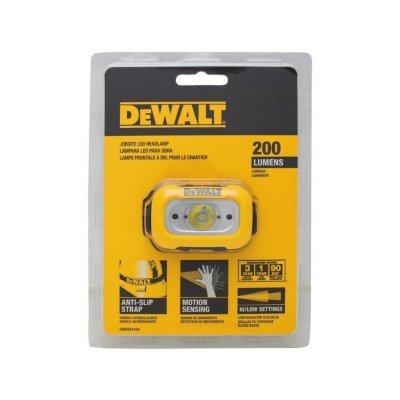 ไฟฉายคาดหัว LED DEWALT ใช้ถ่าน AAA รุ่น DWHT81424