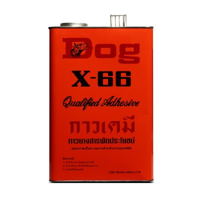 กาวยางอเนกประสงค์ DOG X-66 รุ่น D231-0015 ขนาด 3 กก.
