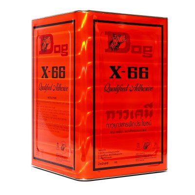 กาวยางอเนกประสงค์ DOG X-66 รุ่น D231-0020 ขนาด 12 กก.
