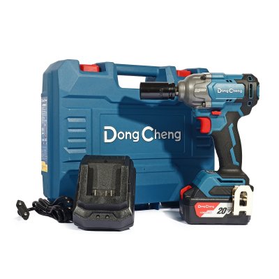 บล็อกไร้สาย DONG CHENG 1/2 นิ้ว 488 นิวตันเมตร ชุด 4 แอมป์x1 รุ่น DCPB488 20V