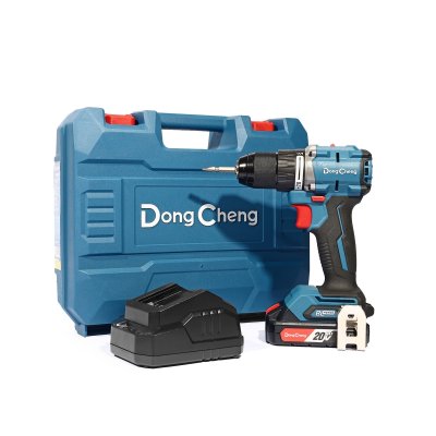 สว่านกระแทกไร้สาย DONG CHENG 60 นิวตันเมตร 20V-BL รุ่น DCJZ2060I ชุดแบตเตอรี่ 2AH x1