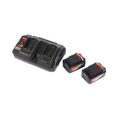 เครื่องเล็มพุ่มไร้สาย DONG CHENG 20+20V-BL รุ่น DCHT40261 ชุดแบตเตอรี่ 5AH x2
