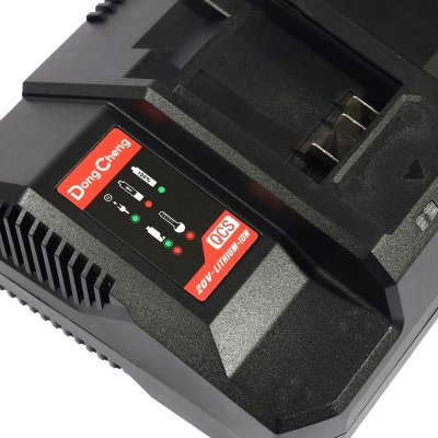 แท่นชาร์จแบตเตอรี่คู่ DONG CHENG 20V 4A รุ่น FFCL2040-2