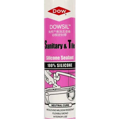 กาวซิลิโคน กันเชื้อรา DOWSIL 300ML สีขาว รุ่น SN