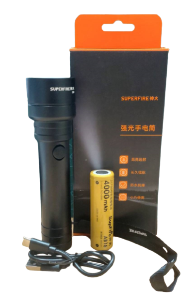 ไฟฉายLEDกันน้ำแบบพกพา Supfire C20