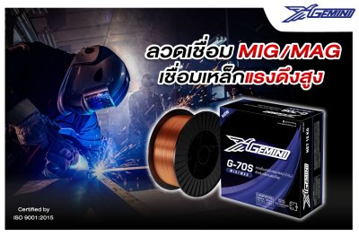 ลวดเชื่อม GEMINI_MIG_G_70S
