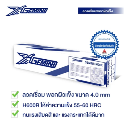 ลวดเชื่อมพอกแข็ง GEMIN_H600B