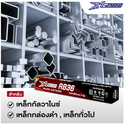 ลวดเชื่อม GEMIN_RB36