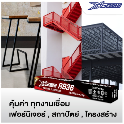 ลวดเชื่อม GEMIN_RB36