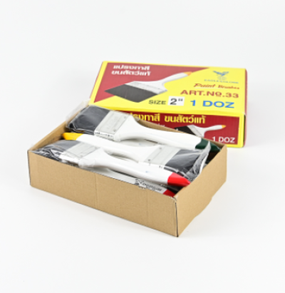 แปรงทาสี ขนสัตว์แท้ ART NO 33. EAGLE & GLOBE (ขนดำ)