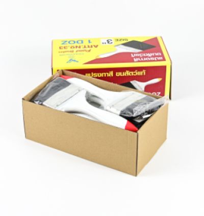 แปรงทาสี ขนสัตว์แท้ ART NO 33. EAGLE & GLOBE (ขนดำ)