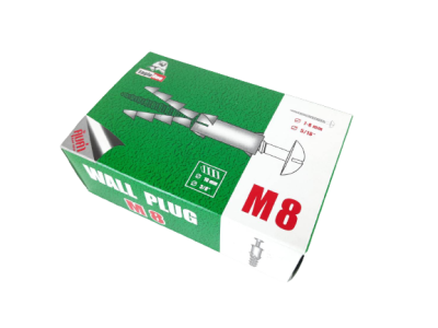 WALL PLUG ปุ๊กพลาสติก พุ๊กพลาสติก EAGLE ONE (1กล่อง/100ตัว)