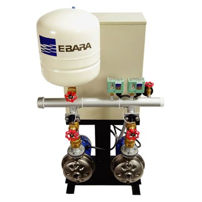 ชุดปั๊มบูสเตอร์ 1 ปั๊ม ติดตั้งภายนอกอาคาร (Outdoor) EBARA รุ่น 3M-32-200/4.0, CDX-120/12, CDX-120/20, CDX-200/20