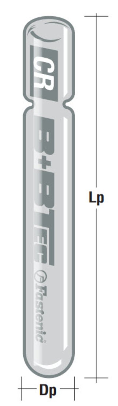 พุกเคมีแบบตอก FASTENIC M8 รุ่น CR-880