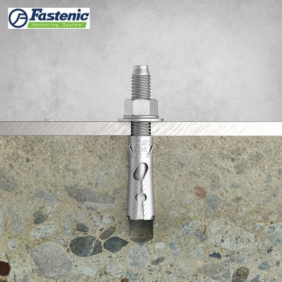 พุกเหล็ก FASTENIC 1/4" รุ่น ST-14*50-HDG