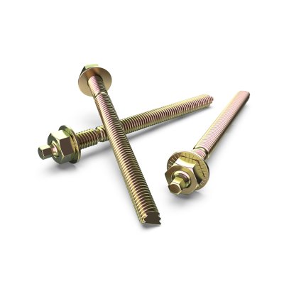 สตัดพุกเคมี FASTENIC ชุบซิงค์รุ้ง รุ่น AS M8X110MM-M30X380MM