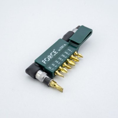 ชุดดอกไขควง 1/4" 8 ชิ้น FORCE รุ่น 2081A