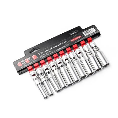 ชุดบ็อกซ์ยาวคออ่อน3/8" 10ชิ้น (มม) FORCE รุ่น 3103R