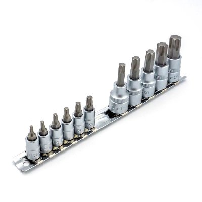 ชุดลูกบ๊อกซ์ดอก TORX 1/4" และ 3/8" 11 ชิ้น FORCE รุ่น 2111I