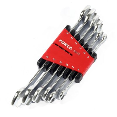 ชุดประแจปากตาย 6 ชิ้น 8x9-18x19มม. FORCE รุ่น 5067D