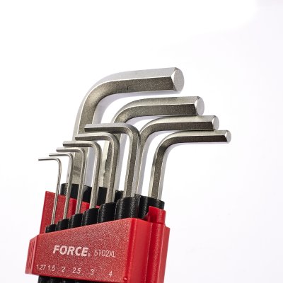 ชุดประแจหกเหลี่ยมก้านยาว 1.27-10มม FORCE รุ่น 5102L