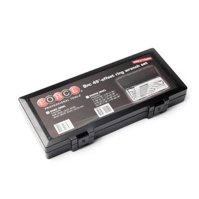 ชุดประแจแหวนออฟเซ็ต 45 องศา 8X9-22X24มม FORCE รุ่น 5085