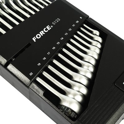 ชุดประแจแหวนข้างปากตาย 12 ชิ้น 8-22 มม. FORCE รุ่น 5123