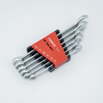 ชุดประแจแหวนข้างปากตาย 6 ชิ้น 3/8-11/16" FORCE รุ่น F131-5068S