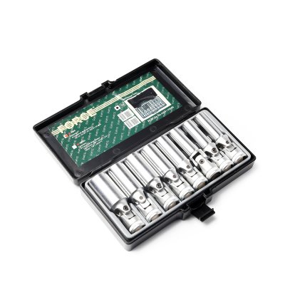 ชุดลูกบ๊อกซ์แบบยาว คออ่อน 1/2" 8ชิ้น FORCE รุ่น 4084