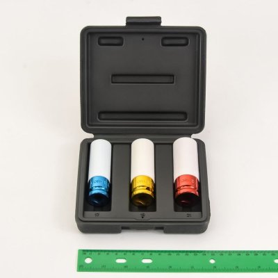 ชุดลูกบ๊อกขันล้อแม็ก 1/2" เบอร์ 17,19,21 FORCE รุ่น F131-4032