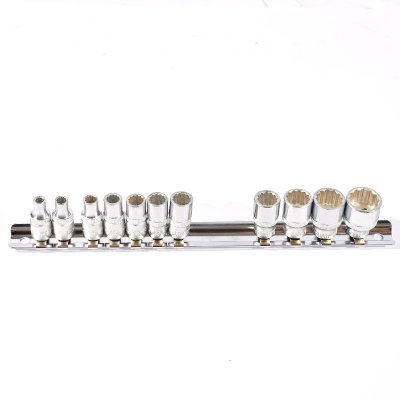 ชุดลูกบ๊อกซ์ 12 เหลี่ยม 1/4" 11 ชิ้น FORCE รุ่น 21110