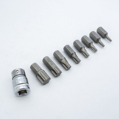 ชุดดอก TORX พร้อมตัวจับดอก 3/8" 9 ชิ้น FORCE รุ่น 3094