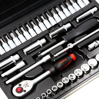 ชุดลูกบ็อกถนอมมุม1/4" 6PT 46ชิ้น FORCE รุ่น 2461-5