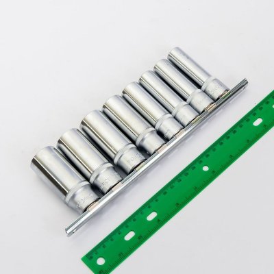 ชุดลูกบ๊อกซ์ยาว 6 เหลี่ยม 1/2" 8ชิ้น FORCE รุ่น 4082